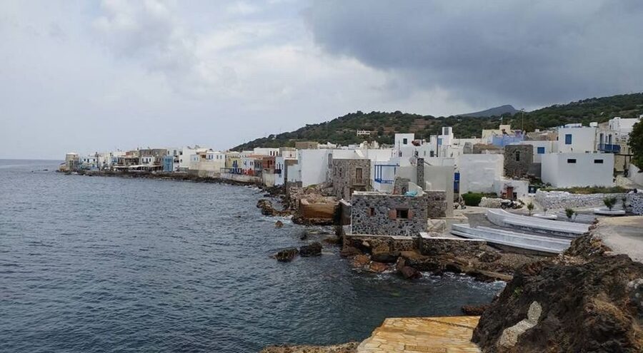 From Kos: Nissyros Volcano total package - Mandraki, black lava, and time on your own