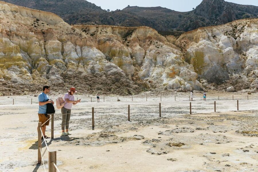 From Kos: Nisyros Island Volcano and Panagia Spiliani - Walking Into the Volcano
