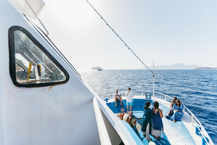 From Kos: Nisyros Island Volcano and Panagia Spiliani - How Smooth Is the Organization?