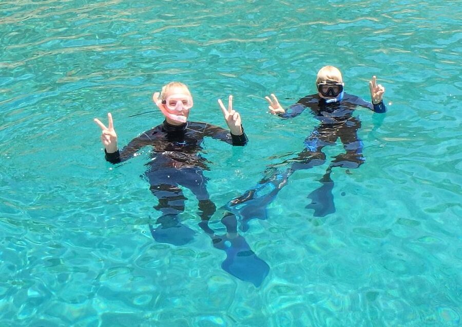 From Kos: Pserimos Island Snorkeling Cruise by Diving Boat - Leaving Kos Harbour on the Apollon