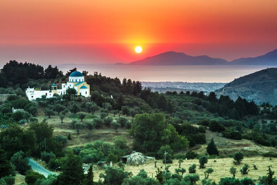 From Kos: Zia Sunset Tour - Reaching Zia from your Kos hotel