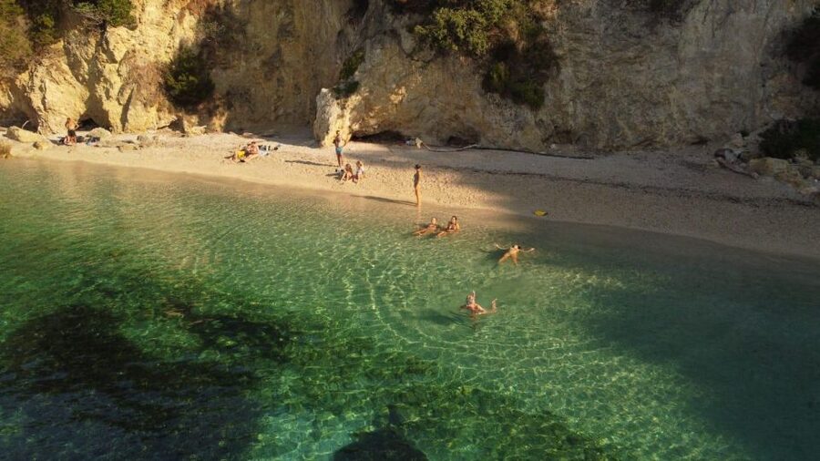 From Lefkimmi: Boat Trip to Sivota & Blue Lagoon - Swimming at Pischina, the Blue Lagoon
