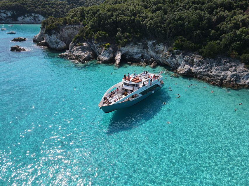 From Lefkimmi: Paxos, Antipaxos & Blue Caves Speedboat Tour - Key points to know before you book