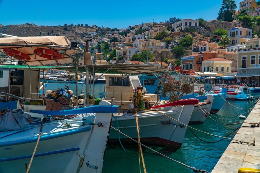 From Lindos: Rhodes Old Town and Speedboat Trip to Symi - An 80-minute crossing to Symi