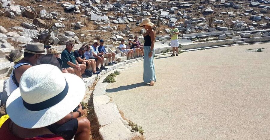 From Mykonos: Ancient Delos Tour - Getting from Mykonos Old Port to the ruins