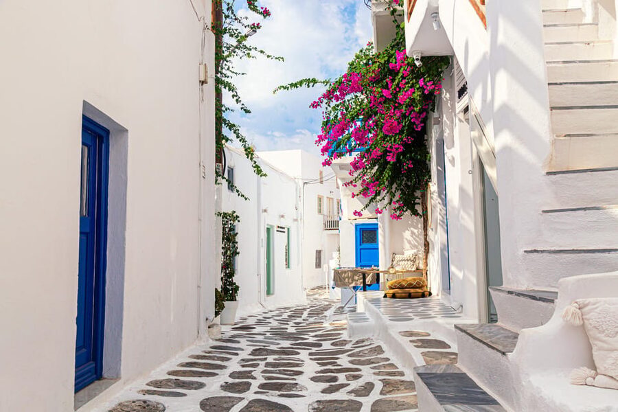 From Mykonos Cruise Port: Old Town Visit and Beach Getaway - Seeing the Windmills, Little Venice, and Paraportiani