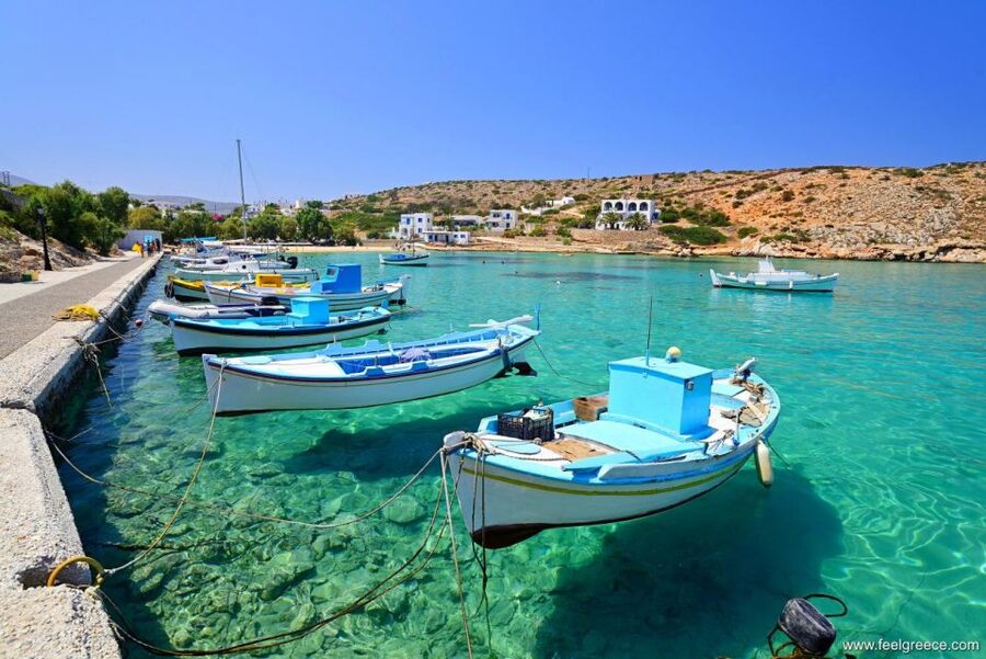 From Naxos: Cruise to Iraklia and Ano Koufonisi Island - Leaving Naxos Small Port at 9:30 AM