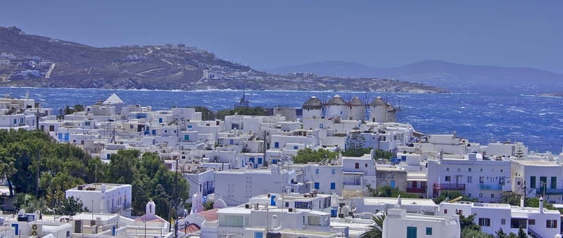From Naxos: Round day trip to Mykonos Island - Leaving Naxos from the small port