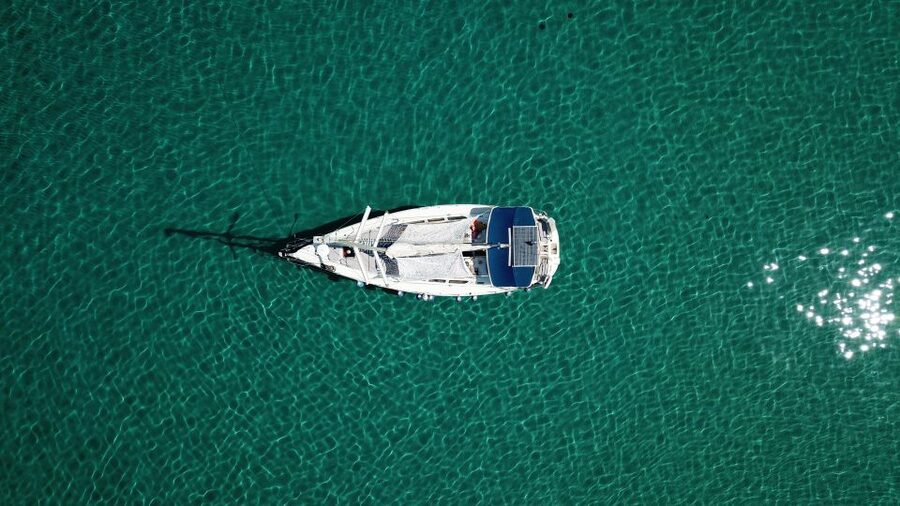 From Nea Fokea: Chalkidiki 6-Hour Cruise by Sailing Boat - Kriopigi and the beach-bar stop