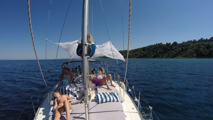 From Nea Fokea: Chalkidiki 6-Hour Cruise by Sailing Boat - What the $89 price really covers