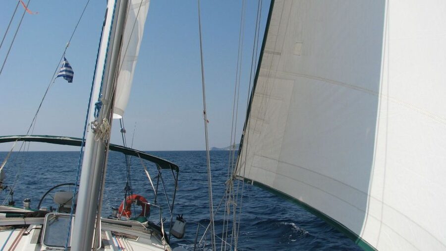 From Neos Marmaras: Halkidiki Islets and Coves Cruise - Crossing the Toroneos Gulf