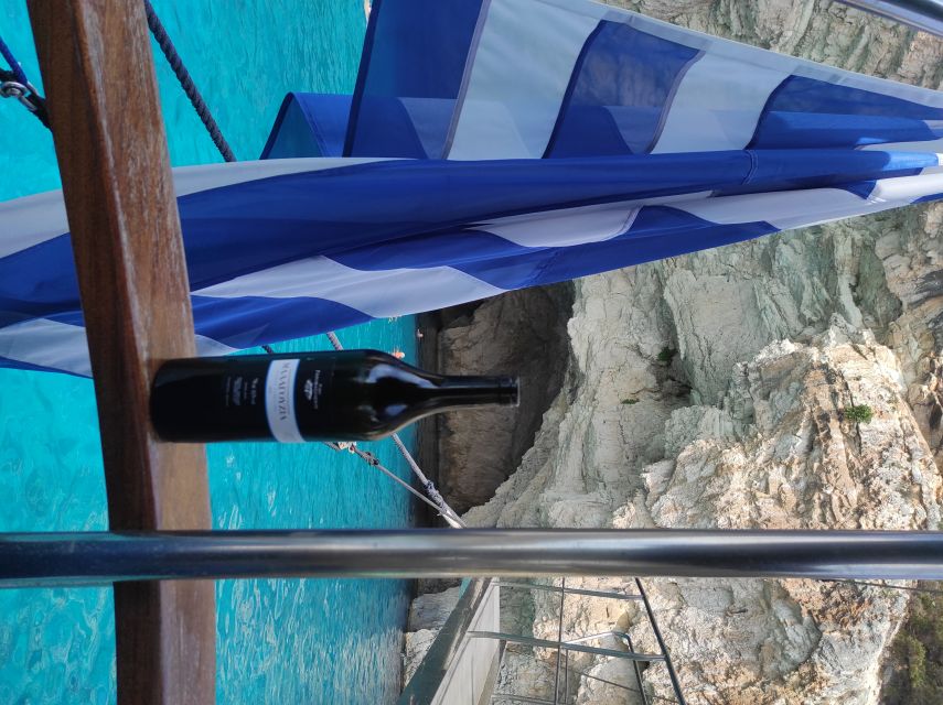 From Parga: Paxos and Antipaxos Cruise with Blue Caves - Two hours to eat and wander in Gaios