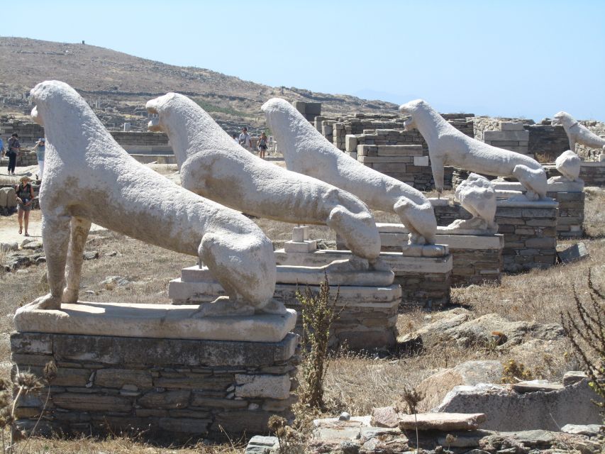 From Paros: Delos and Mykonos Full-Day Boat Trip - Getting from Paros to Delos by coach and ferry