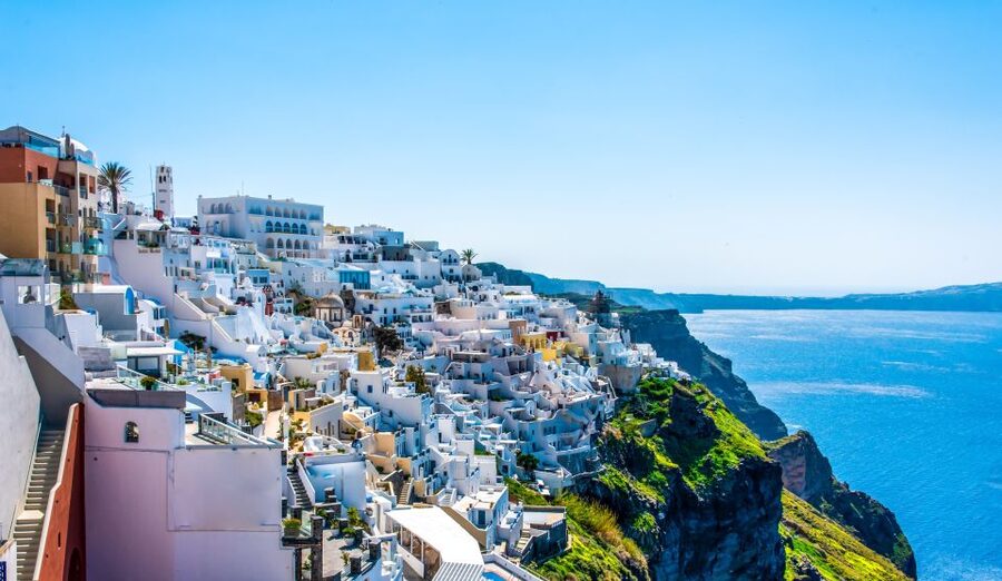 From Paros: Santorini Full-Day Boat Trip - Fira: several hours to choose your own route
