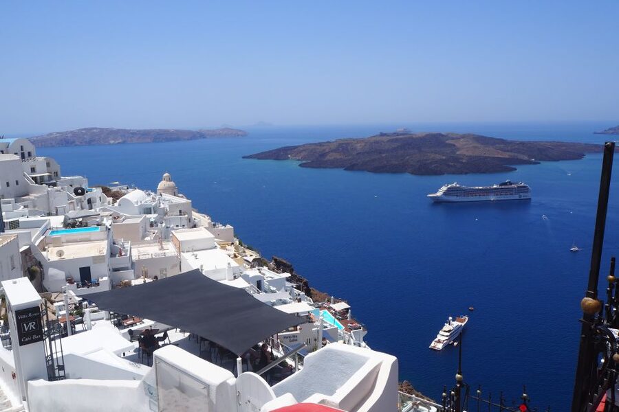 From Paros: Santorini Full-Day Boat Trip - How much time disappears in transit