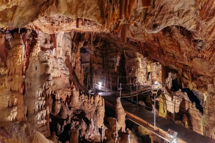 From Rethymno: Arkadi, Margarites, Melidoni Cave, and Axos - Melidoni Cave and the Story of Talos