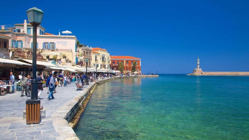 From Rethymno: Chania City Day Trip - First look at Chania’s Venetian harbor