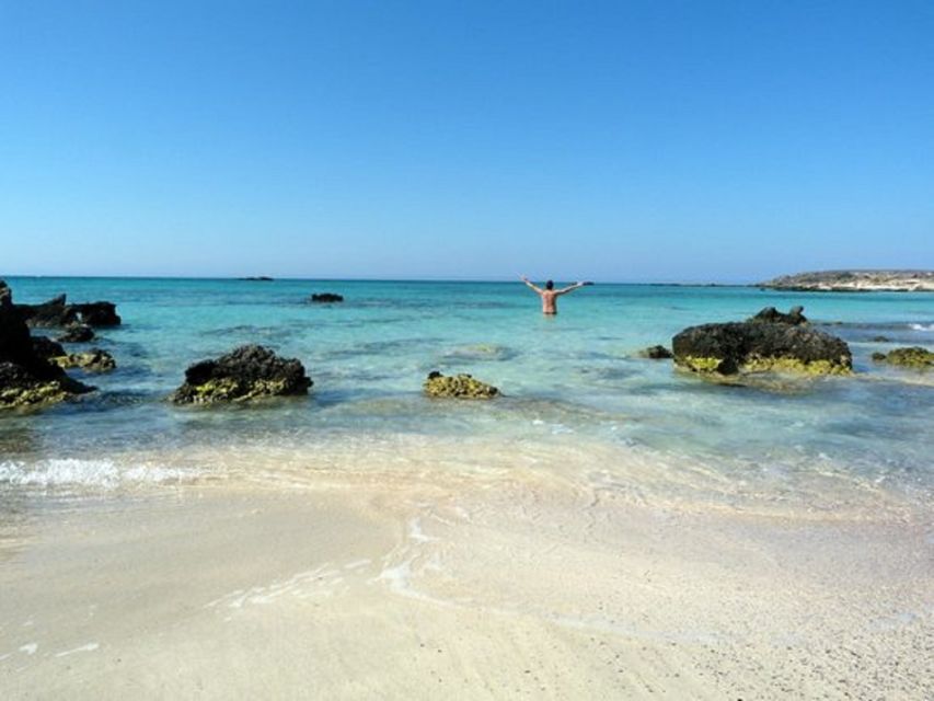 From Rethymno & Chania: Elafonisi Island Day Tour by Bus - The coach route through Topolia Gorge