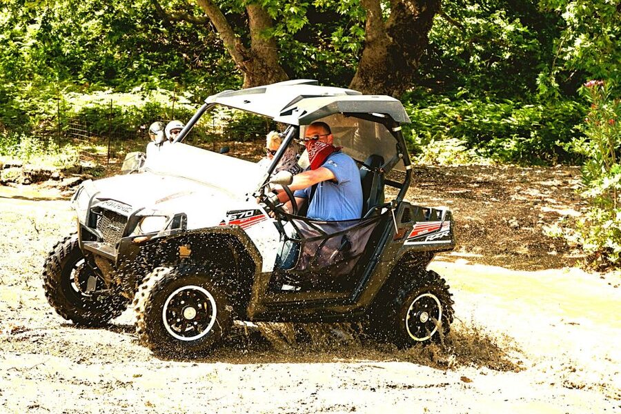 From Rethymno: Half-Day Off-Road Buggy Safari - Prassies, the snack, and the ride back