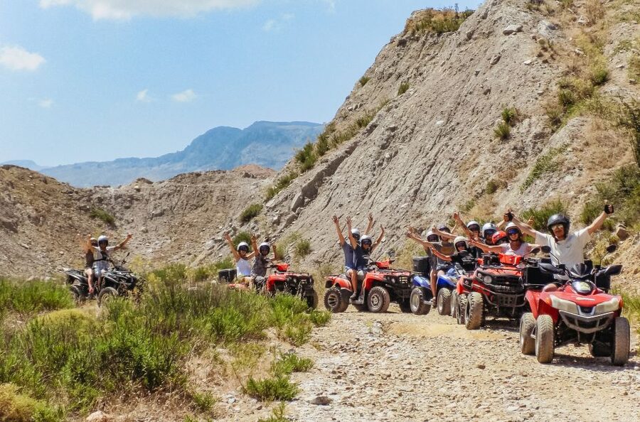 From Rethymno: Half-Day Quad Bike Safari - Prassies and the final food stop