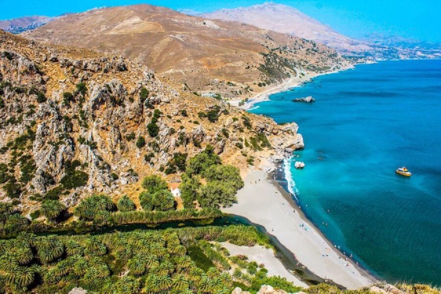 From Rethymno: Preveli Palm Beach and Kourtaliotiko Day Trip - The ride from Rethymno sets the pace