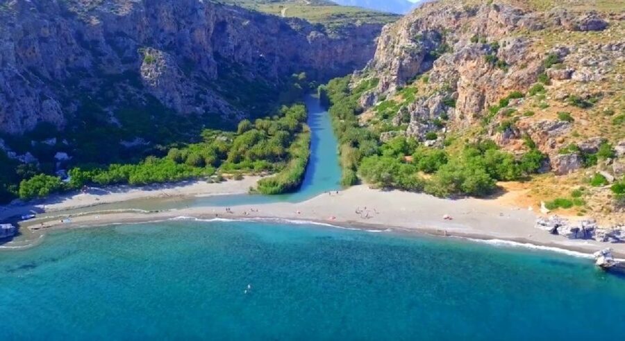 From Rethymno: Preveli Palm Beach and Kourtaliotiko Day Trip - Damnoni adds the boat ride and a practical pause