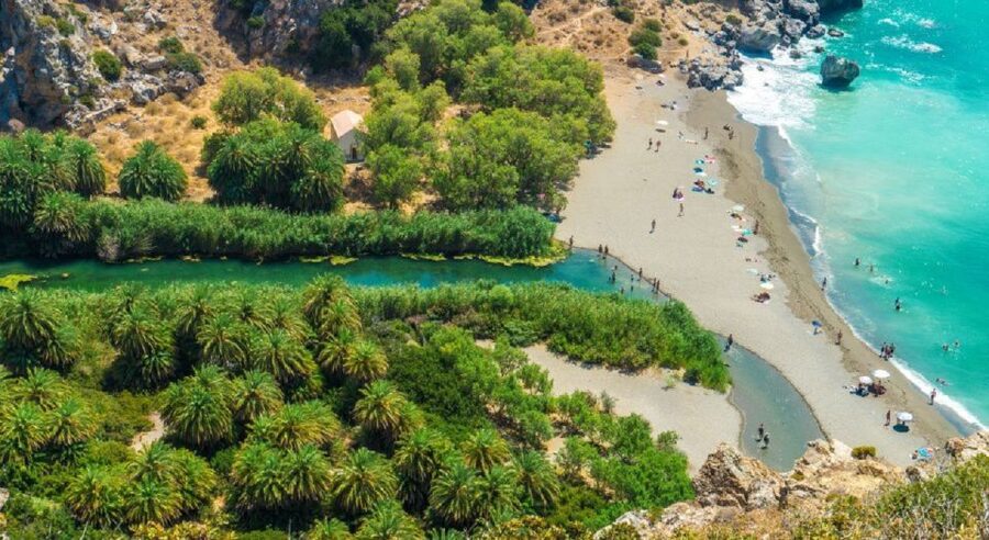 From Rethymno: Preveli Palm Beach and Kourtaliotiko Day Trip - Kourtaliotiko Gorge: dramatic views, real effort