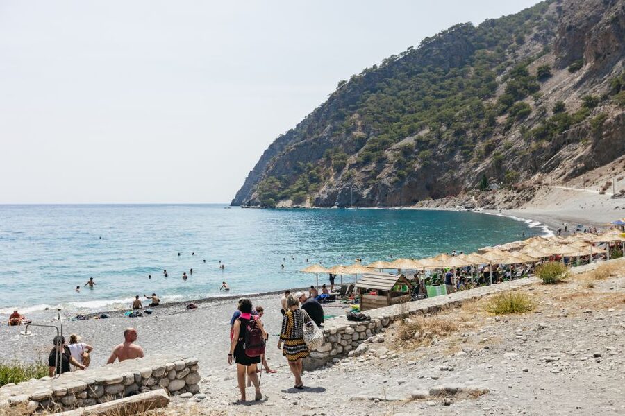 From Rethymno: Samaria Gorge Full-Day Trek, Pickup & Guide - Forest, springs, and wild mountain scenery