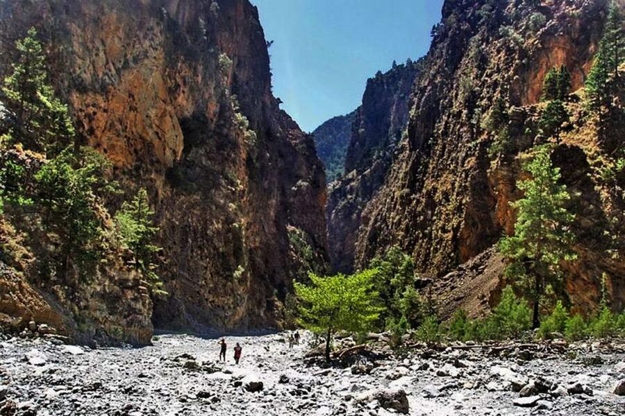 From Rethymno: Samaria Gorge Full-Day Trek, Pickup & Guide - The Samaria Gorge section and the famous rock walls