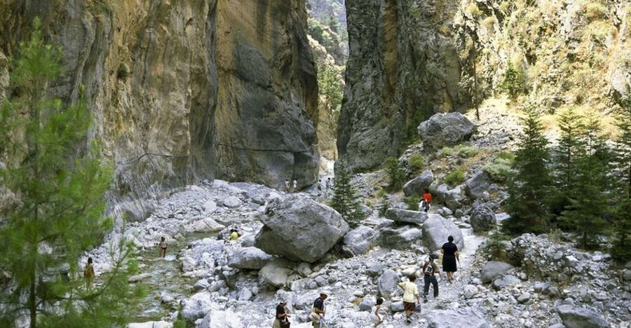From Rethymno: Samaria Gorge Full-Day Trek, Pickup & Guide - Arriving at Agia Roumeli after the hard part