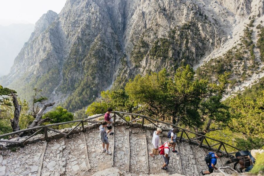 From Rethymno: Samaria Gorge Full-Day Trek, Pickup & Guide - The early coach ride from Rethymno to Omalos