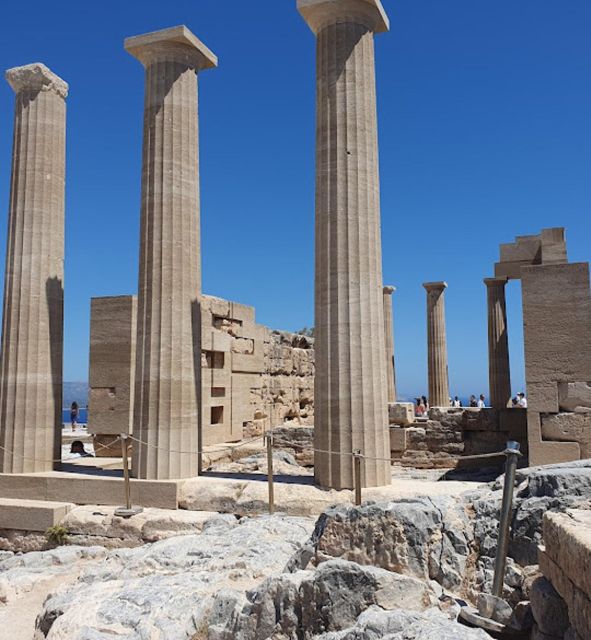 From Rhodes City: Evening Bus Trip To Lindos - Three hours among Lindos’s whitewashed lanes