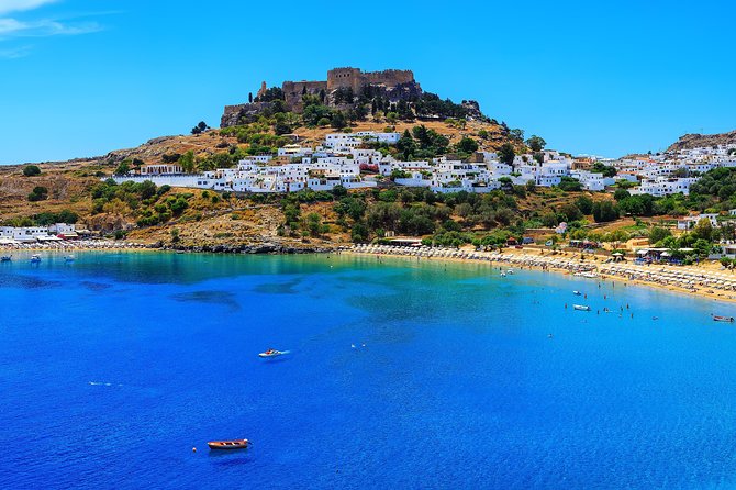 From Rhodes: Easy Morning Transfer to Lindos & 4 Hours Free Time - Getting from the coach to Lindos village