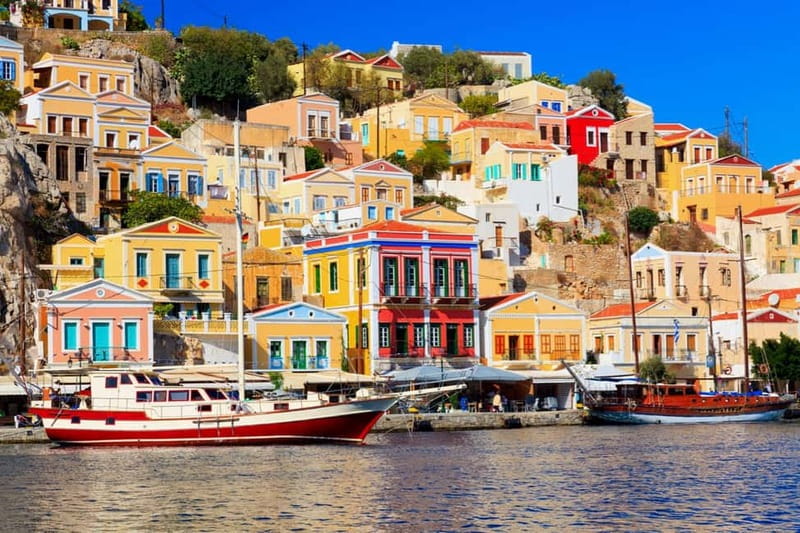 From Rhodes: Symi Island Day Trip by Boat with Hotel Pickup - The southern coast and Panormitis Monastery