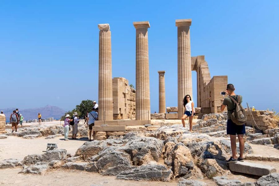 From Rhodes Town: Day Trip to Lindos - What the $28.36 price really buys you