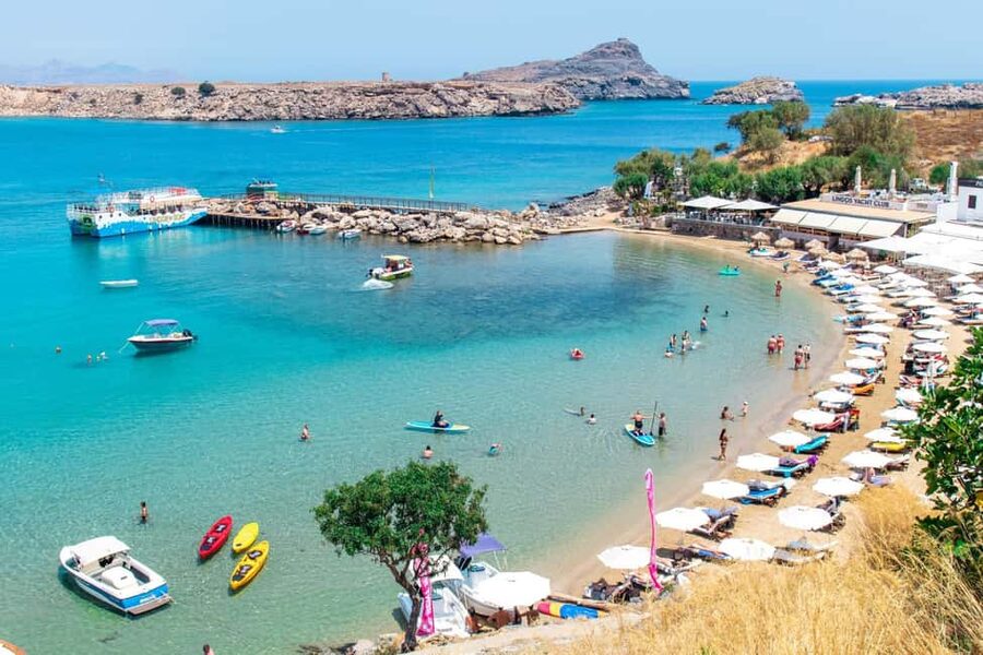 From Rhodes Town: Day Trip to Lindos - Pickup from Rhodes Town to Faliraki