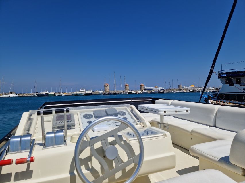 From Rhodes: Yacht Cruise to Lindos with Lunch and Drinks - Booking details worth noting
