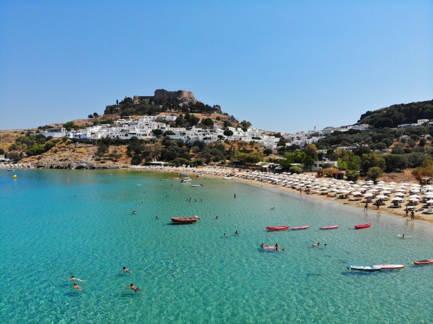 From Rhodes: Yacht Cruise to Lindos with Lunch and Drinks - Unlimited drinks, with a few sensible limits