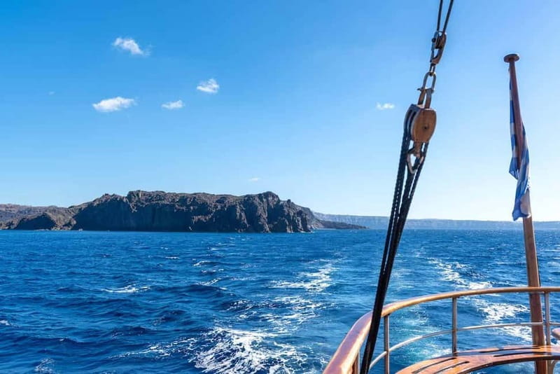 From Santorini: Volcano Cruise With Oia Sunset - From Athinios Port into Santorini’s caldera