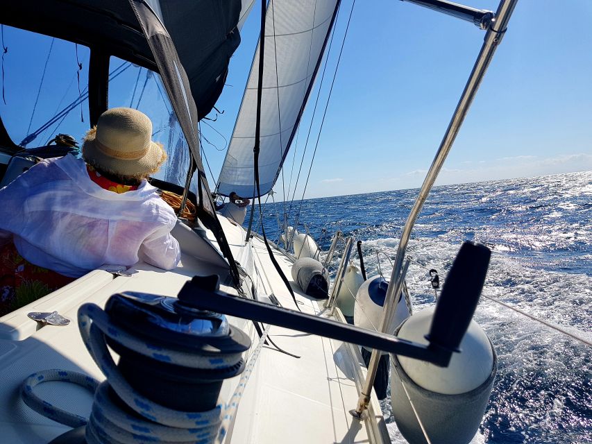 From Skiathos Marina: Yacht Sailing Day Trip with Lunch - Fruit Salad and the Return via Arkos