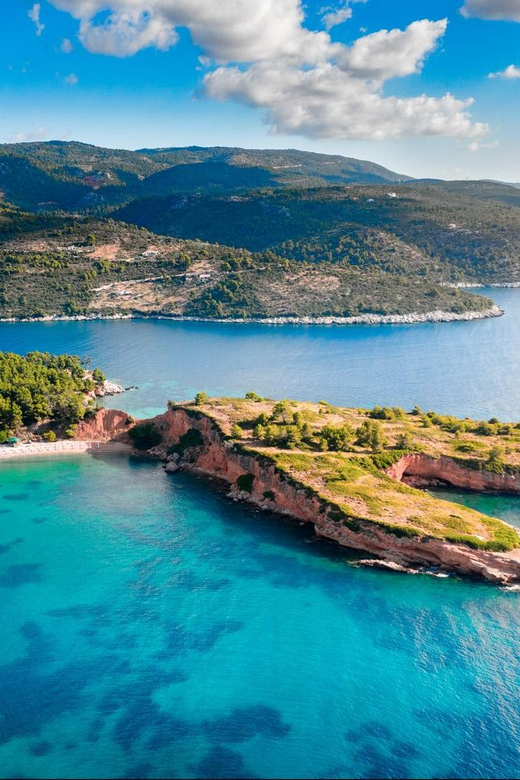 From Skiathos:Skopelos & Alonissos Boat Trip with Highlights - Milia Beach and the final swim