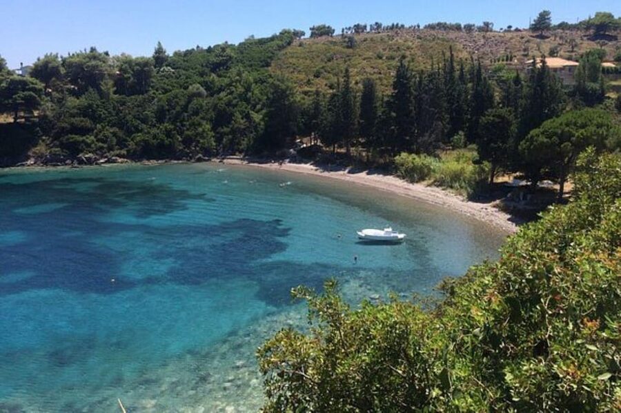 From Skiathos:Skopelos & Alonissos Boat Trip with Highlights - Setting sail on Agios Nikolaos