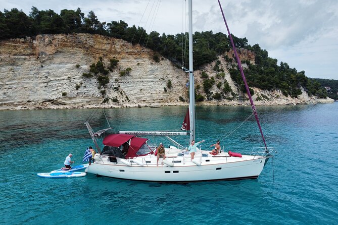 From Skopelos: Full-Day Sailing to Alonissos & Marine Park - Second stop: the longest swim and lunch break