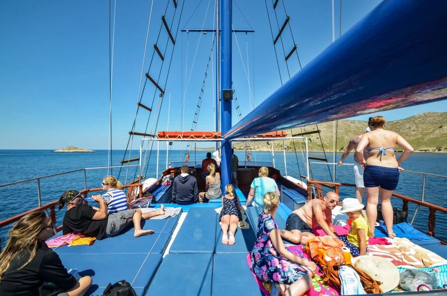 From the Port of Kos: Full Day Boat Cruise to 3 Islands - Key points to know before you sail