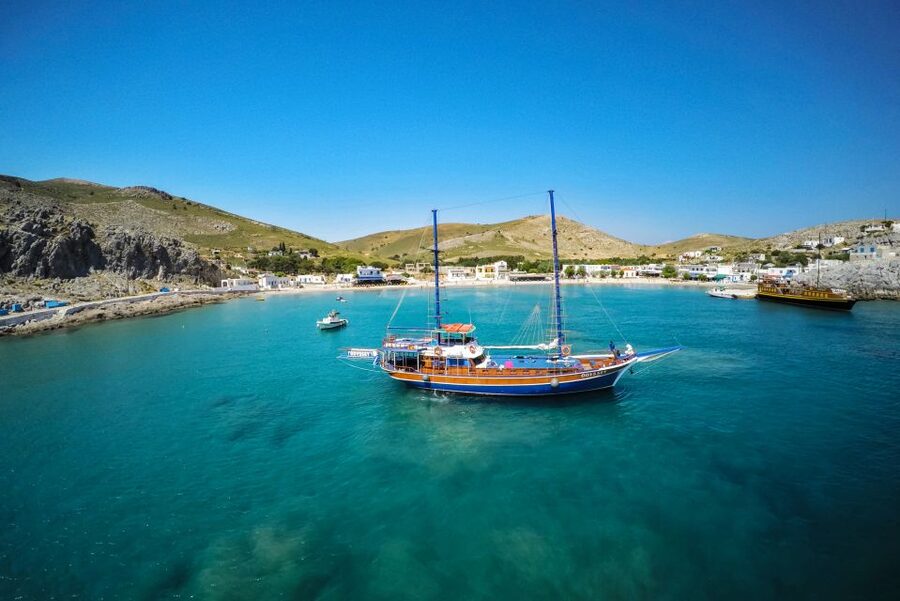 From the Port of Kos: Full Day Boat Cruise to 3 Islands - Who will get the most from this day
