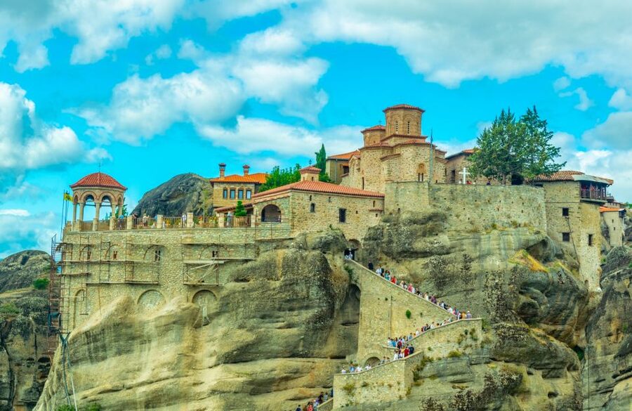 From Thessaloniki: Full Day Trip to Meteora - Frescoes, icons, and the rules inside