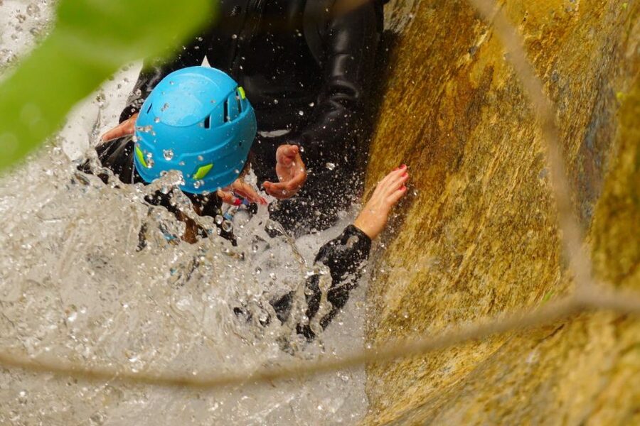 From Thessaloniki: Half-Day Canyoning Trip to Mount Olympus - Jumps, slides, pools, and abseils