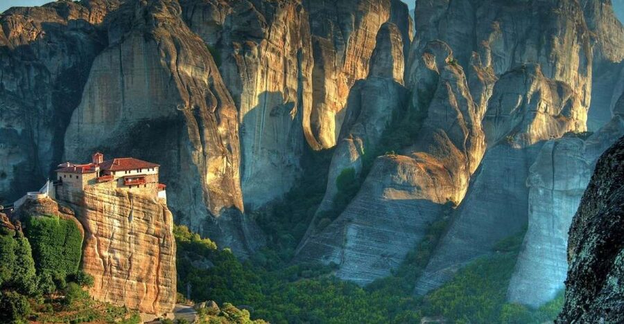 From Thessaloniki: Meteora Small Group Day Trip - Inside Great Meteoron Monastery