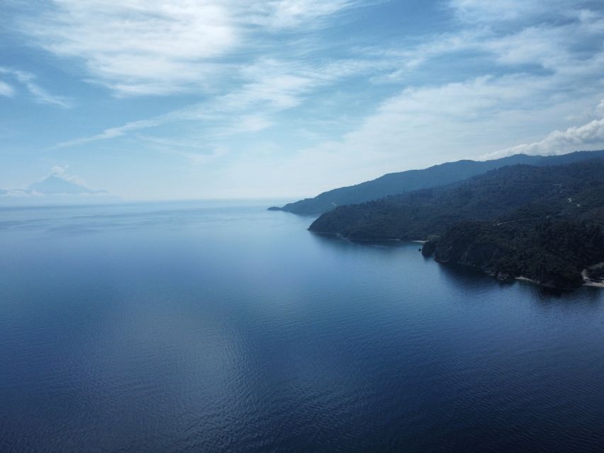 From Thessaloniki: Sithonia Beaches and Scenic Villages Tour - Neos Marmaras ends with town views and shopping