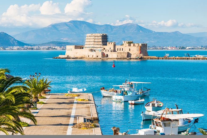 Full Day Biblical Ancient Corinth Canal Mycenae Epidauvro Nafplio - The Temple of Apollo and Acrocorinth